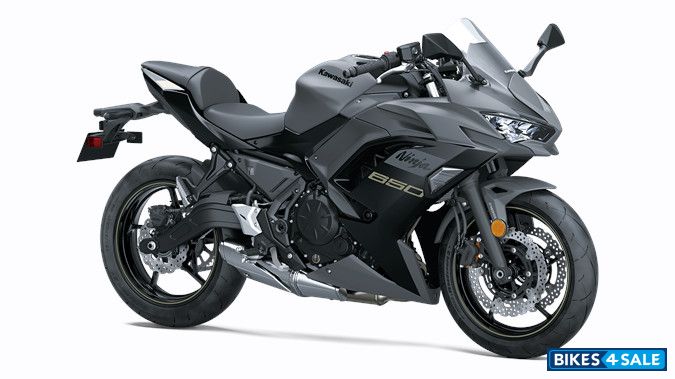 Kawasaki 2024 Ninja 650 Metallic Matte Dark Gray/Metallic Spark Black/Metallic Flat Spark Black