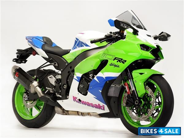 Kawasaki 2024 Ninja ZX-10RR Performance Special Edition - Lime Green / Pearly Alpine White / Blue 36