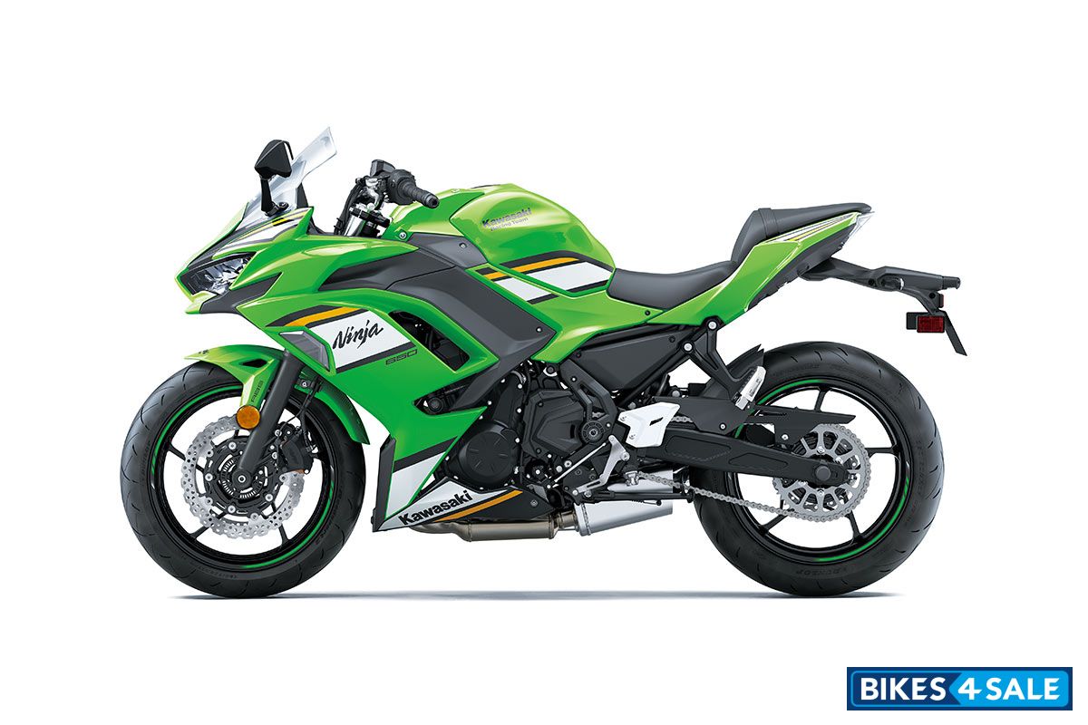 Kawasaki 2025 Ninja 650 KRT Edition ABS Lime Green/Ebony/Pearl Blizzard White