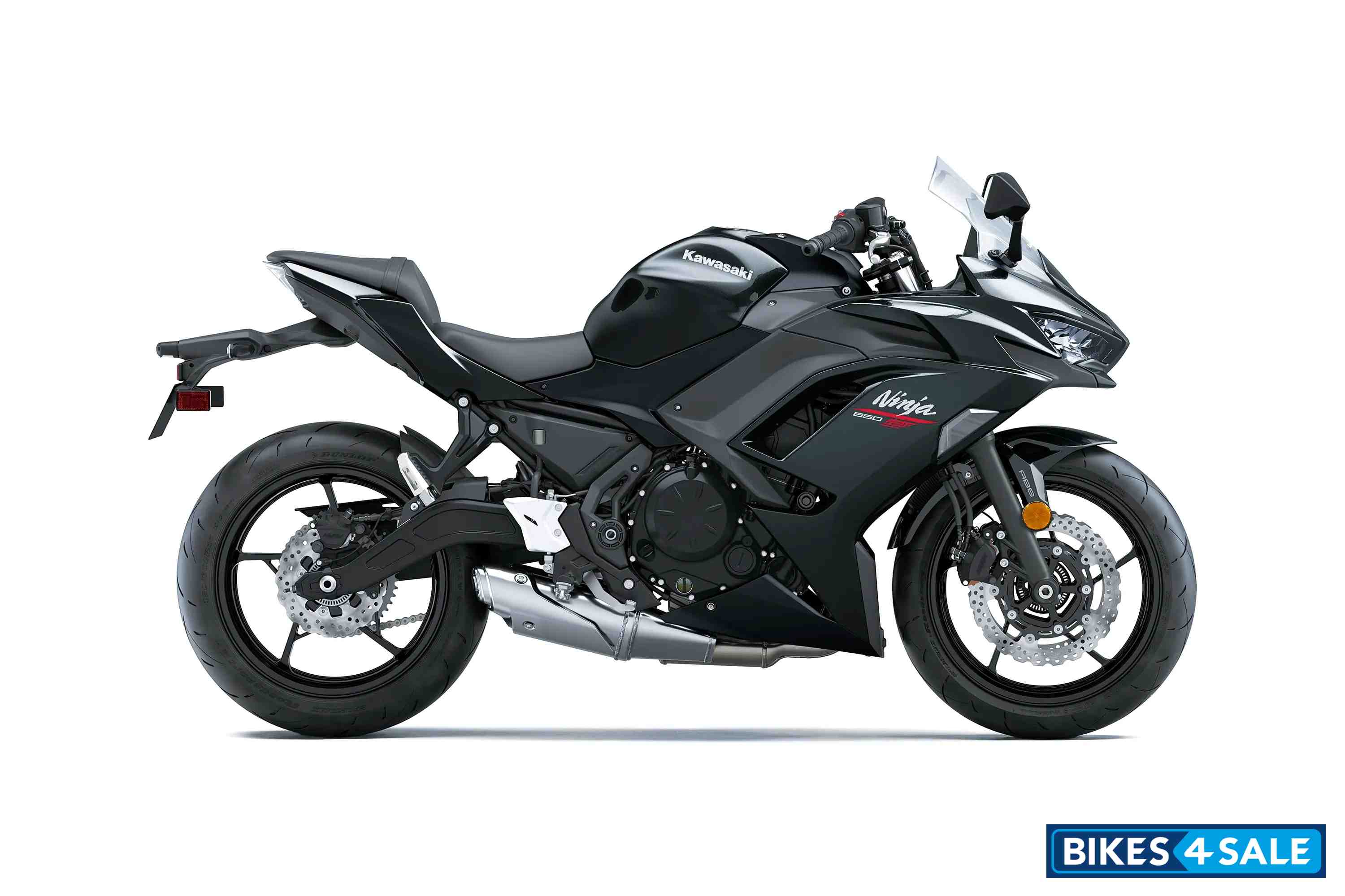 Kawasaki Ninja 650 2026 Metallic Flat Spark Black/Metallic Carbon Gray