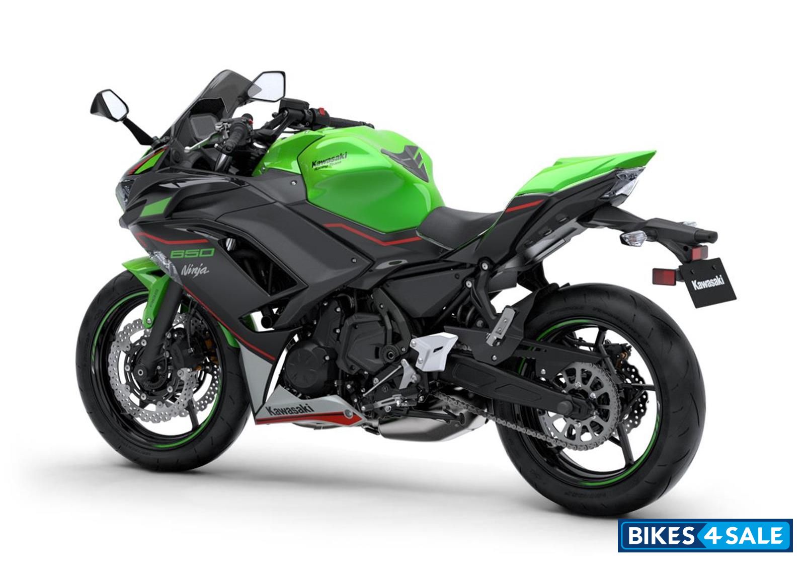 Kawasaki Ninja 650 Performance 2022 - Lime Green / Ebony / Pearl Blizzard White