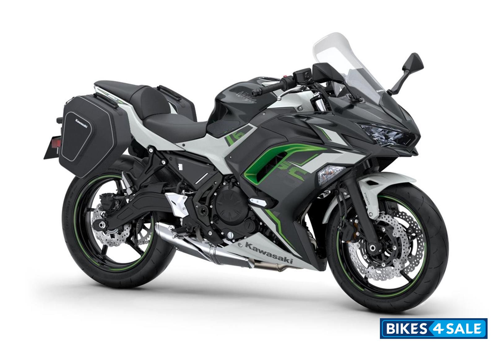 Kawasaki Ninja 650 Tourer 2022 Pearl Robotic White / Metallic Carbon Grey