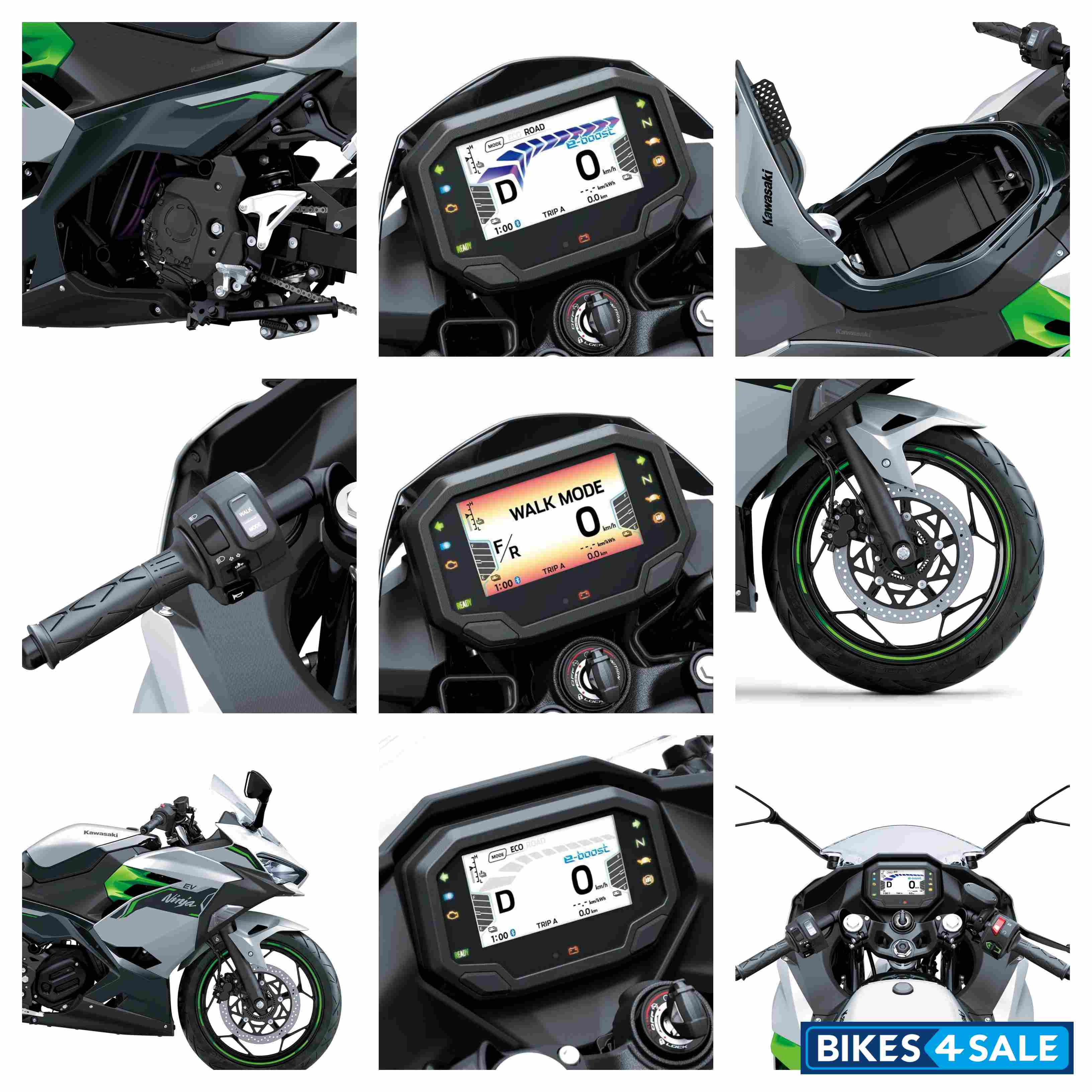 Kawasaki Ninja e-1 - Features