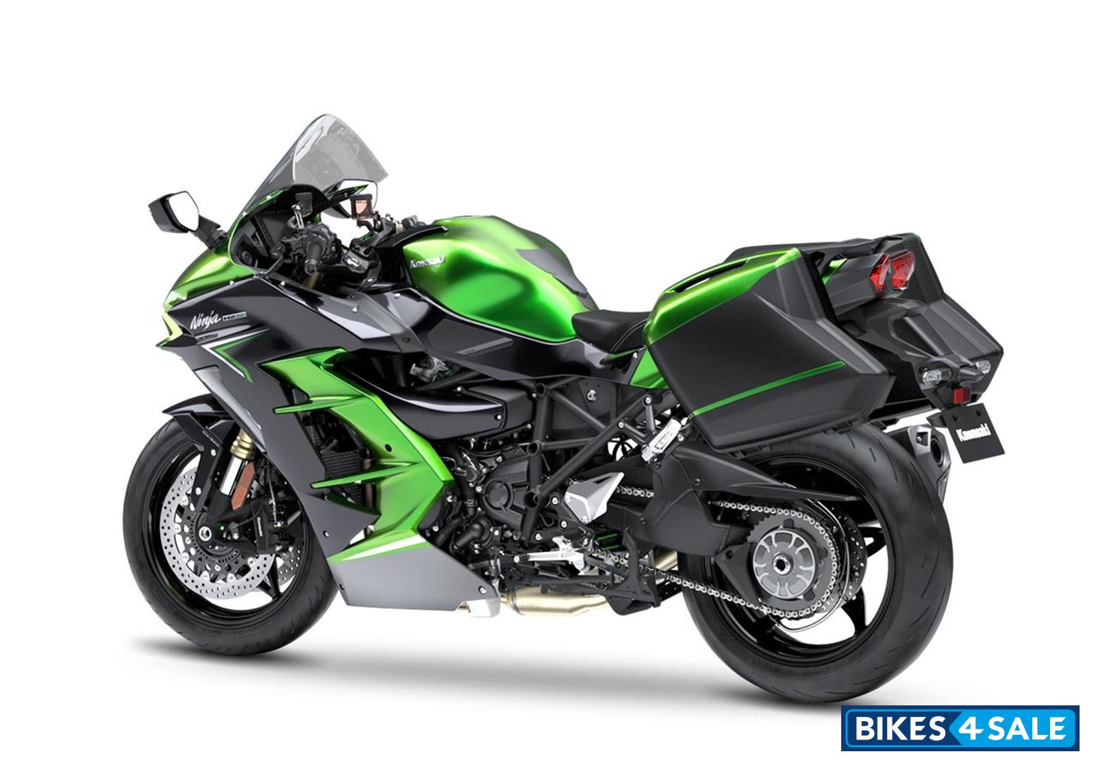 Kawasaki Ninja H2 SX Tourer 2022 - Emerald Blazed Green / Metallic Diablo Black / Metallic Graphite Grey