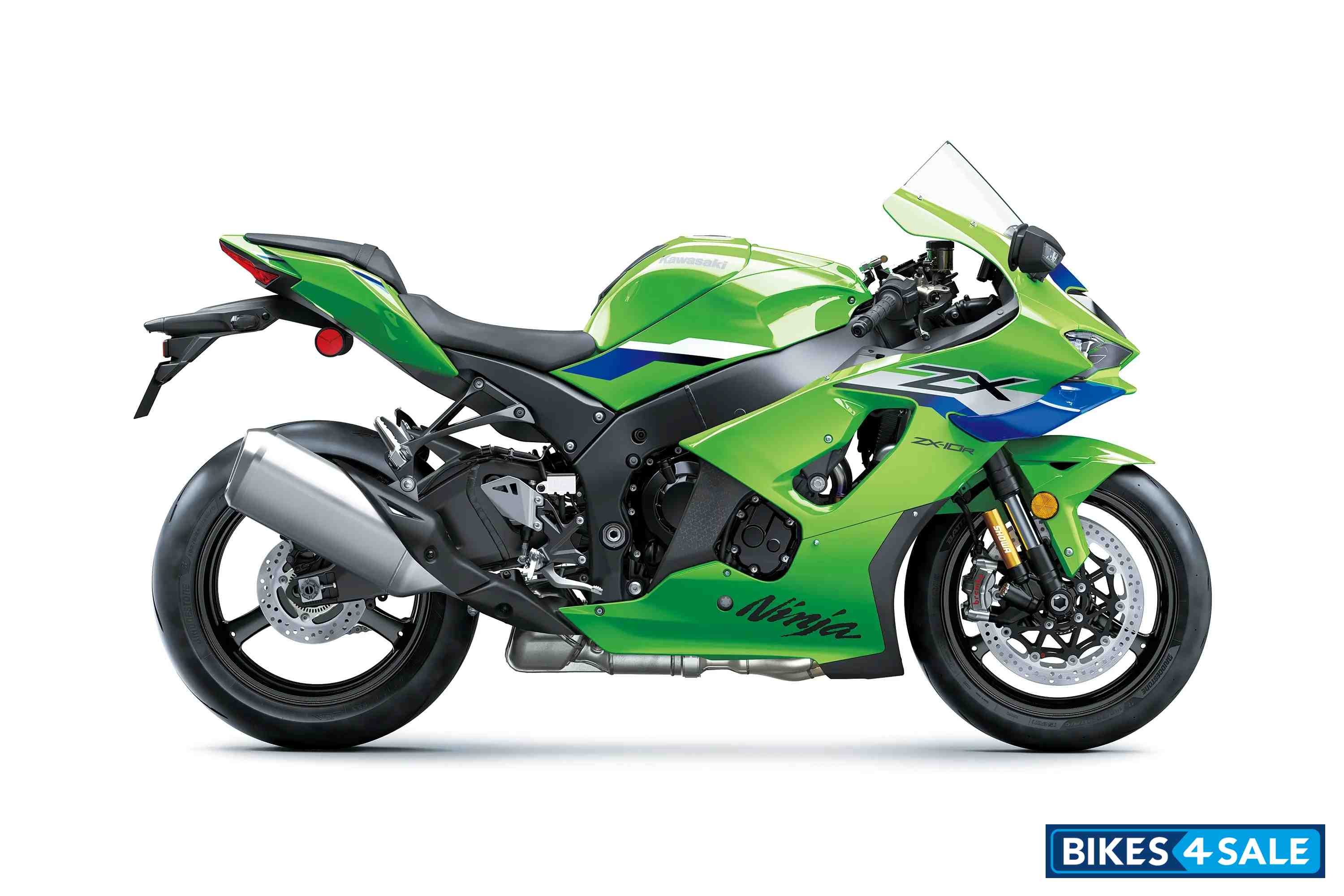 Kawasaki Ninja ZX-10R 2026 Lime Green/Blue 24