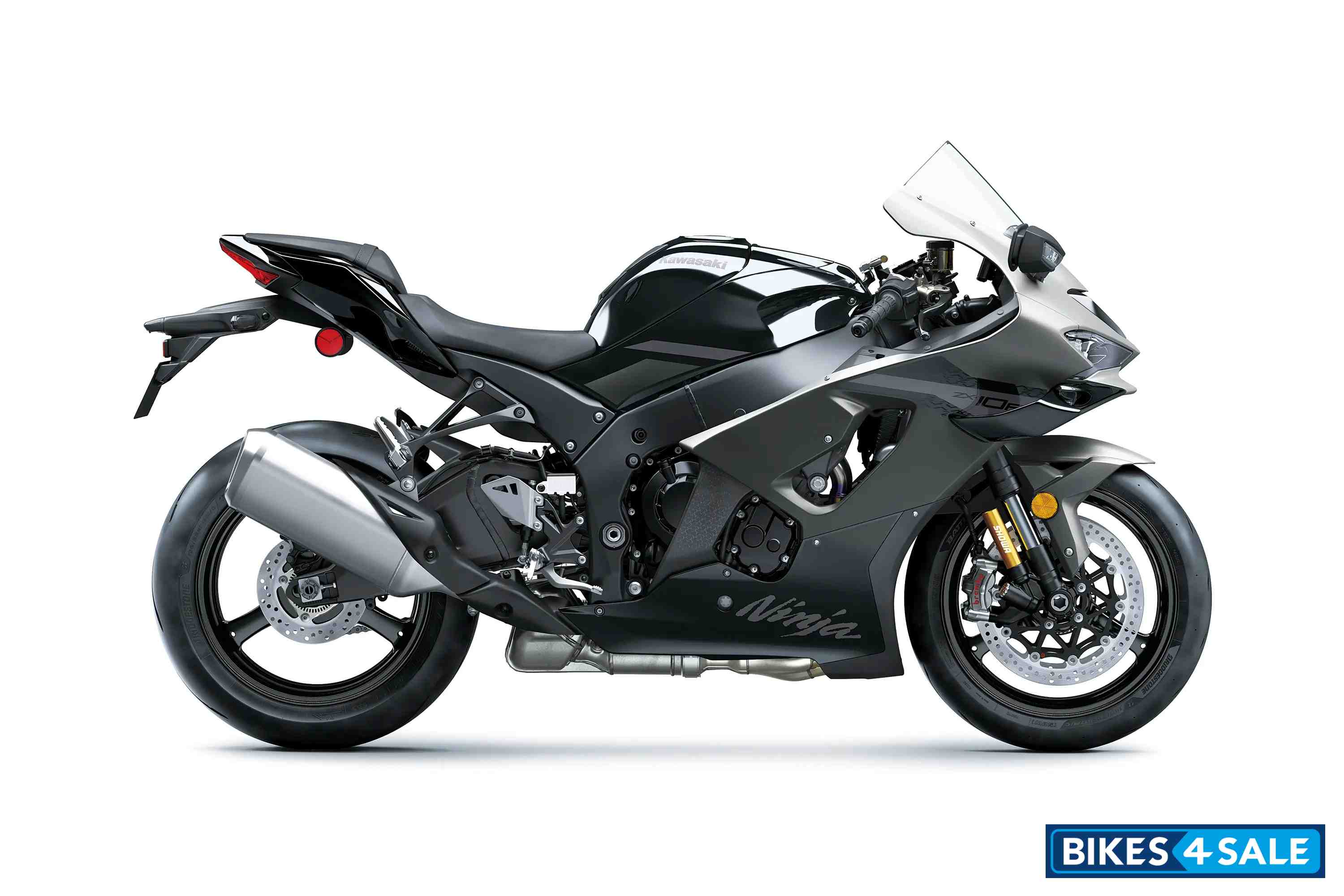 Kawasaki Ninja ZX-10R 2026 Metallic Matte Graphenesteel Gray/Metallic Spark Black