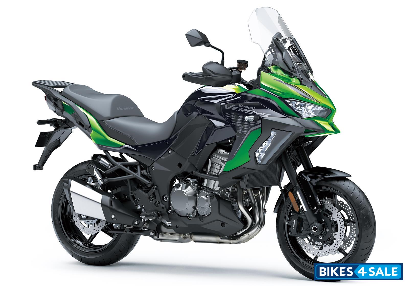 Kawasaki Versys 1000 S 2022 - Emerald Blazed Green / Metallic Diablo Black / Metallic Flat Spark Black