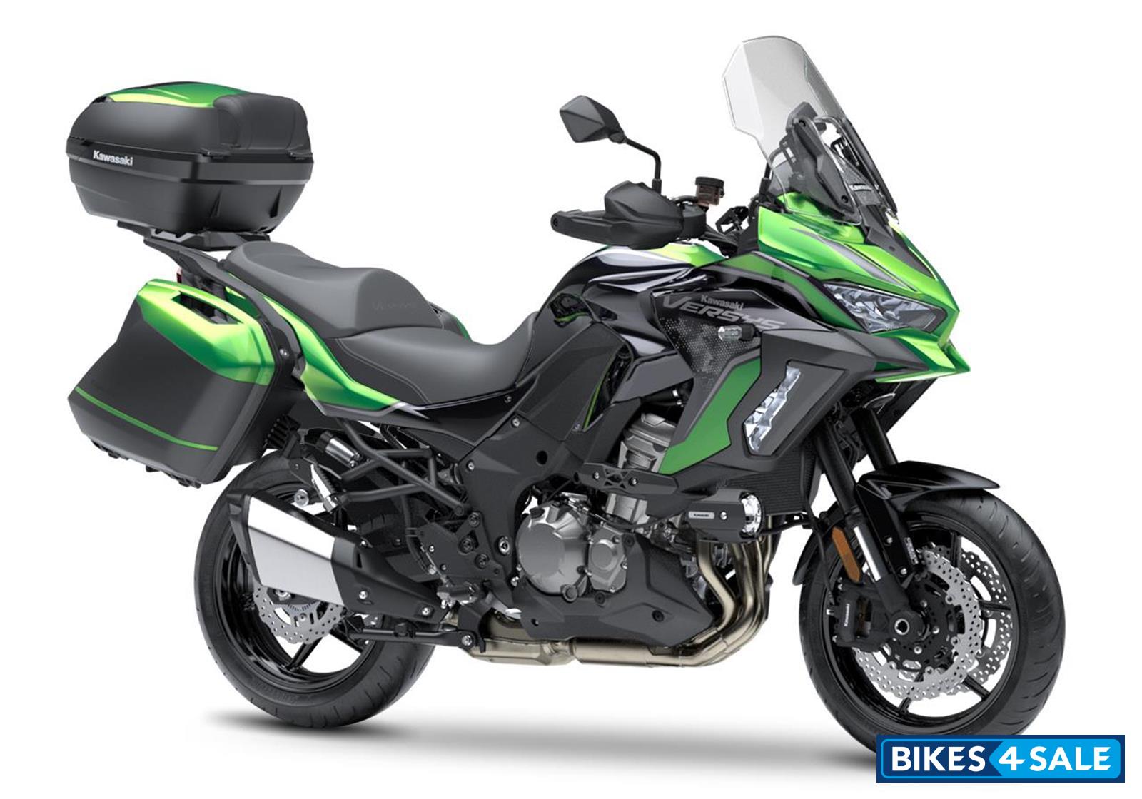 Kawasaki Versys 1000 S Grand Tourer 2022 - Emerald Blazed Green / Metallic Diablo Black / Metallic Flat Spark Black