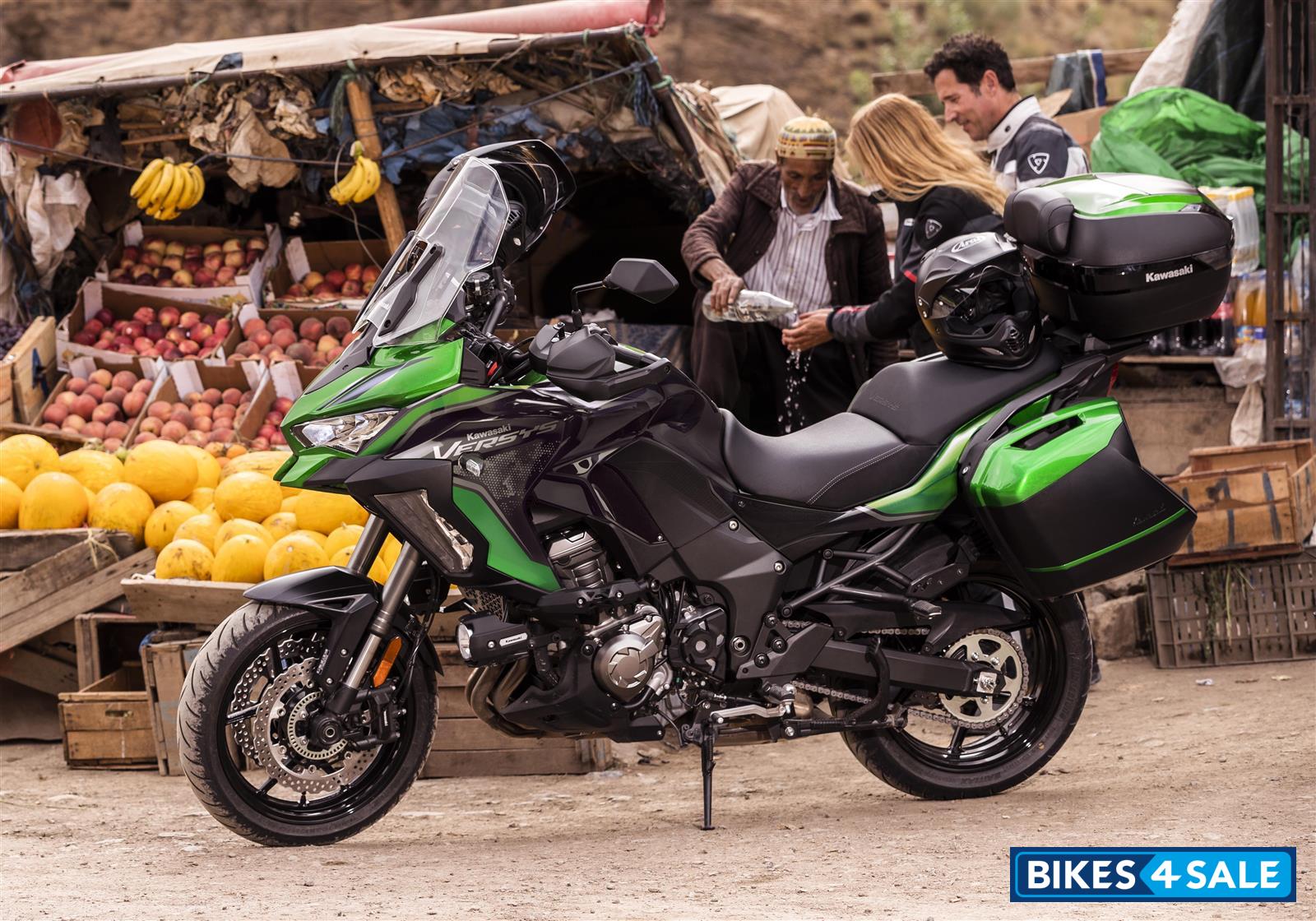 Kawasaki Versys 1000 SE Grand Tourer 2022 Emerald Blazed Green / Metallic Diablo Black / Metallic Flat Spark Black