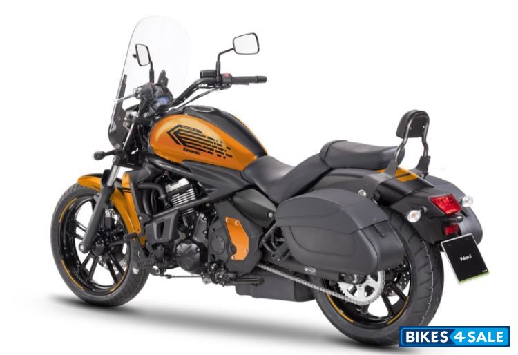 Kawasaki Vulcan S Cafe Tourer Candy Steel Furnace Orange / Metallic Spark Black