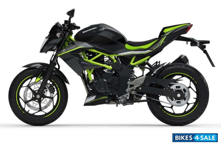 Kawasaki Z125 Metallic Flat Spark Black / Metallic Spark Black