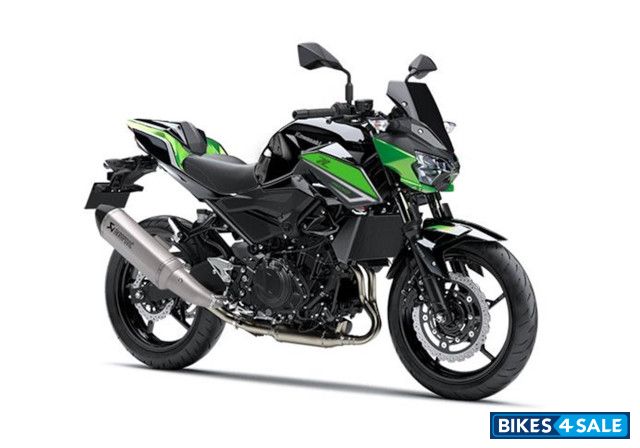 Kawasaki Z400 Performance 2023 - Candy Lime Green / Metallic Spark Black