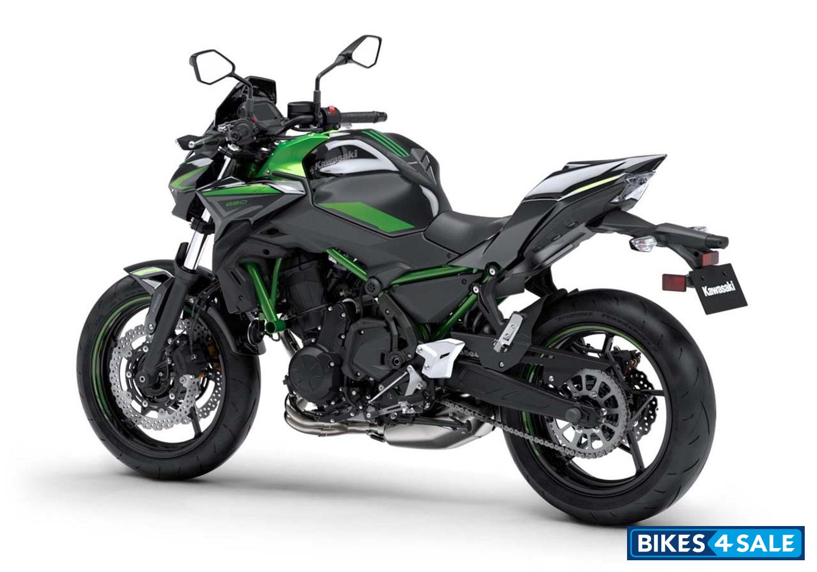 Kawasaki Z650 Performance 2022 - Candy Lime Green / Metallic Spark Black