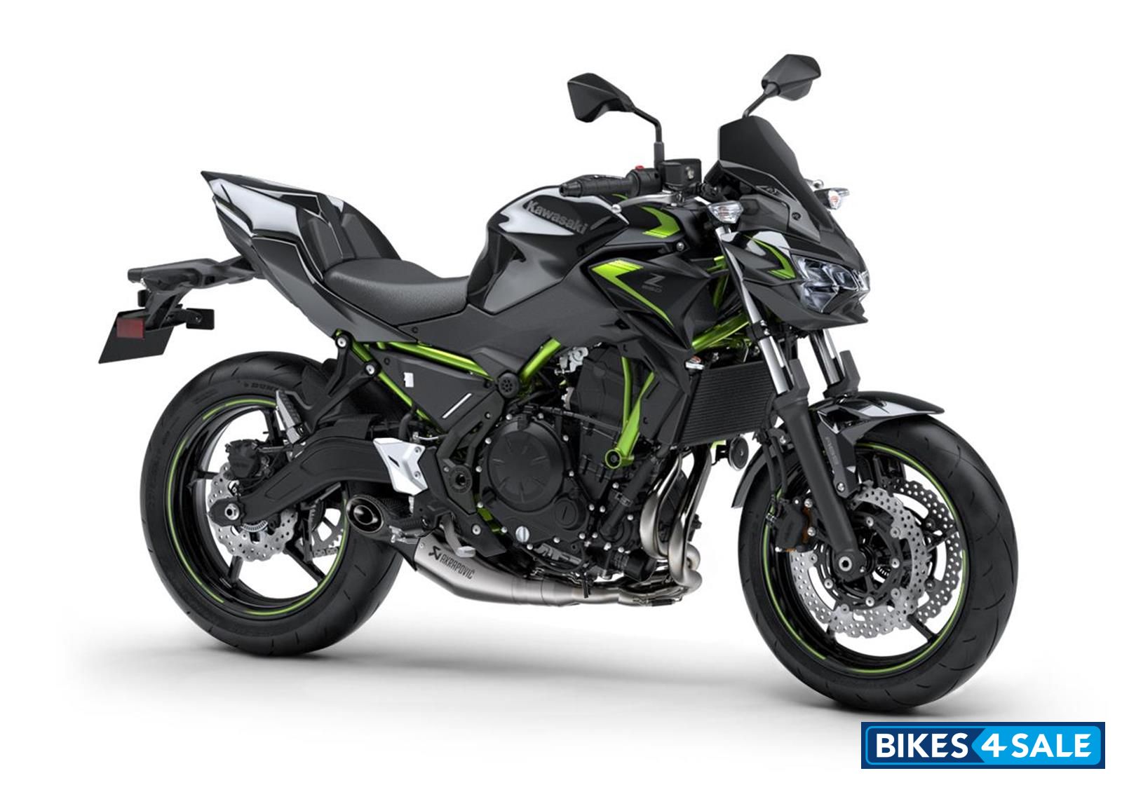 Kawasaki Z650 Performance 2022 - Metallic Spark Black / Metallic Flat Spark Black