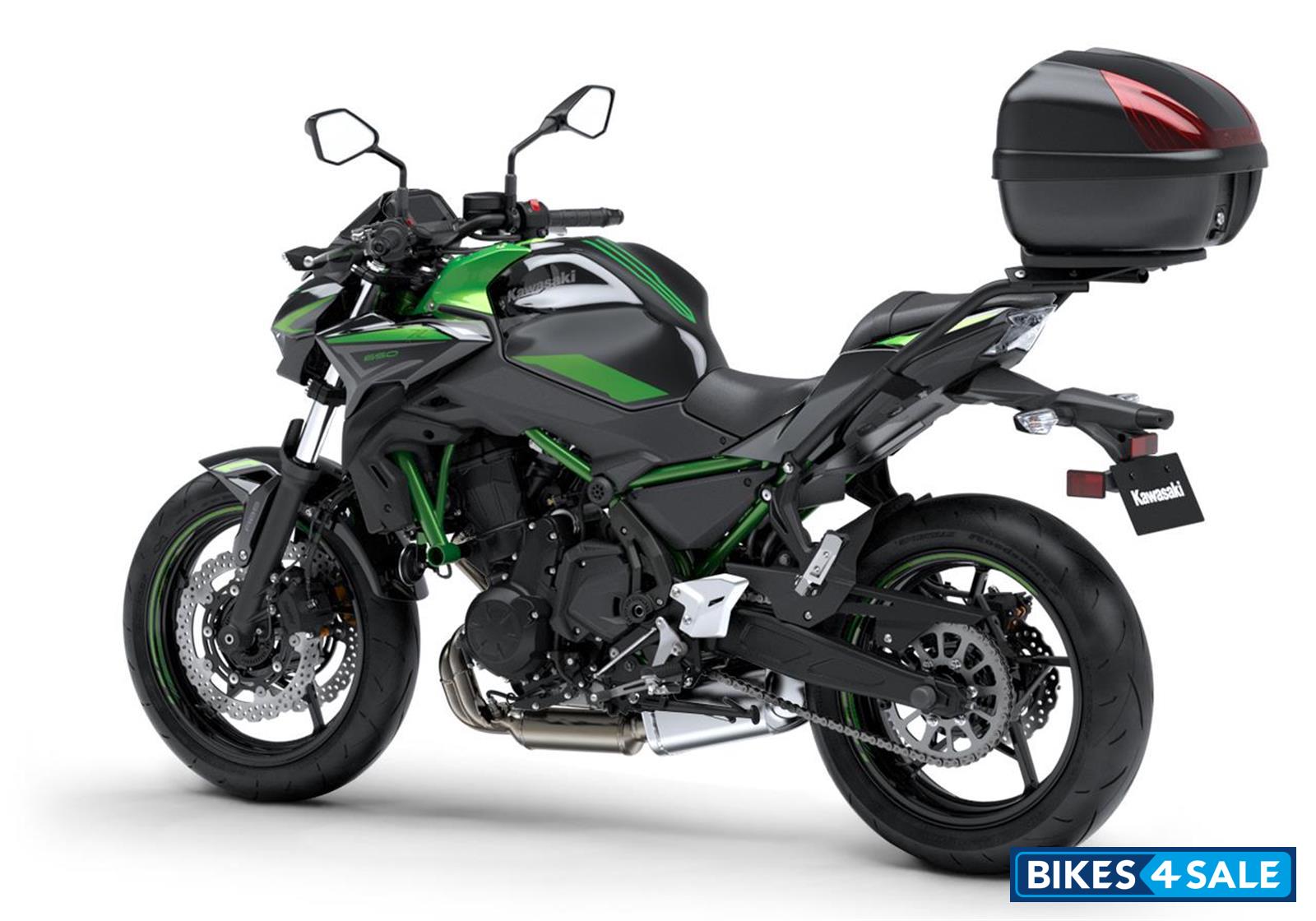Kawasaki Z650 Urban 2022 - Candy Lime Green / Metallic Spark Black