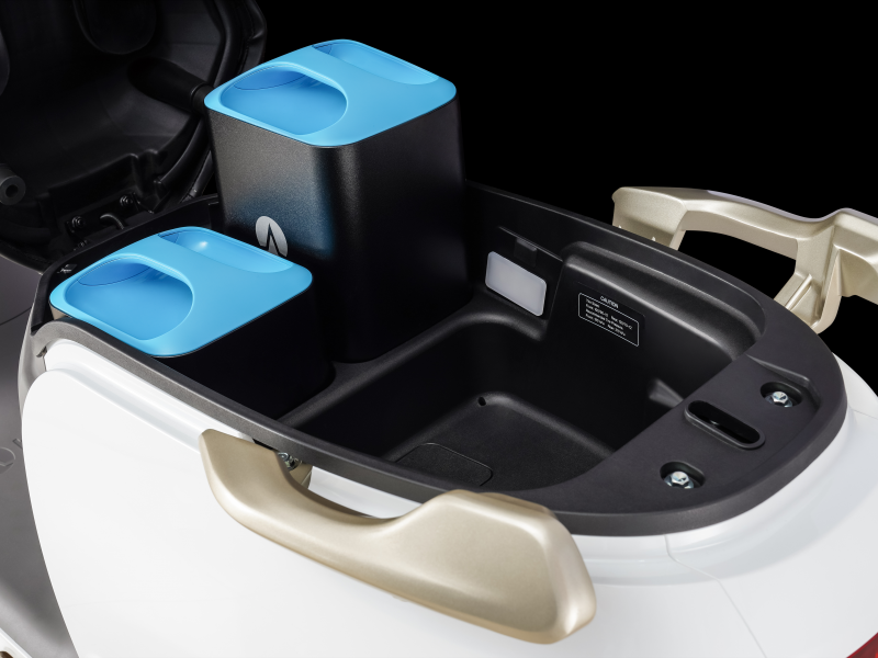 Keeway Blueshark 80 Dual Lithium ion Batteries