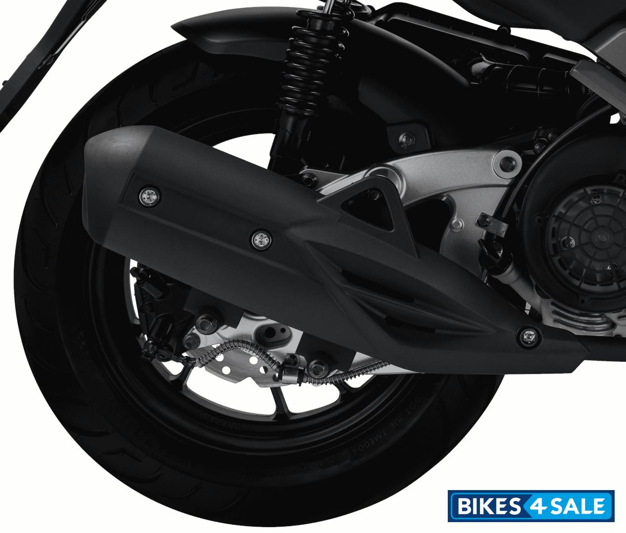 Keeway Vieste 125 Unswept Exhaust