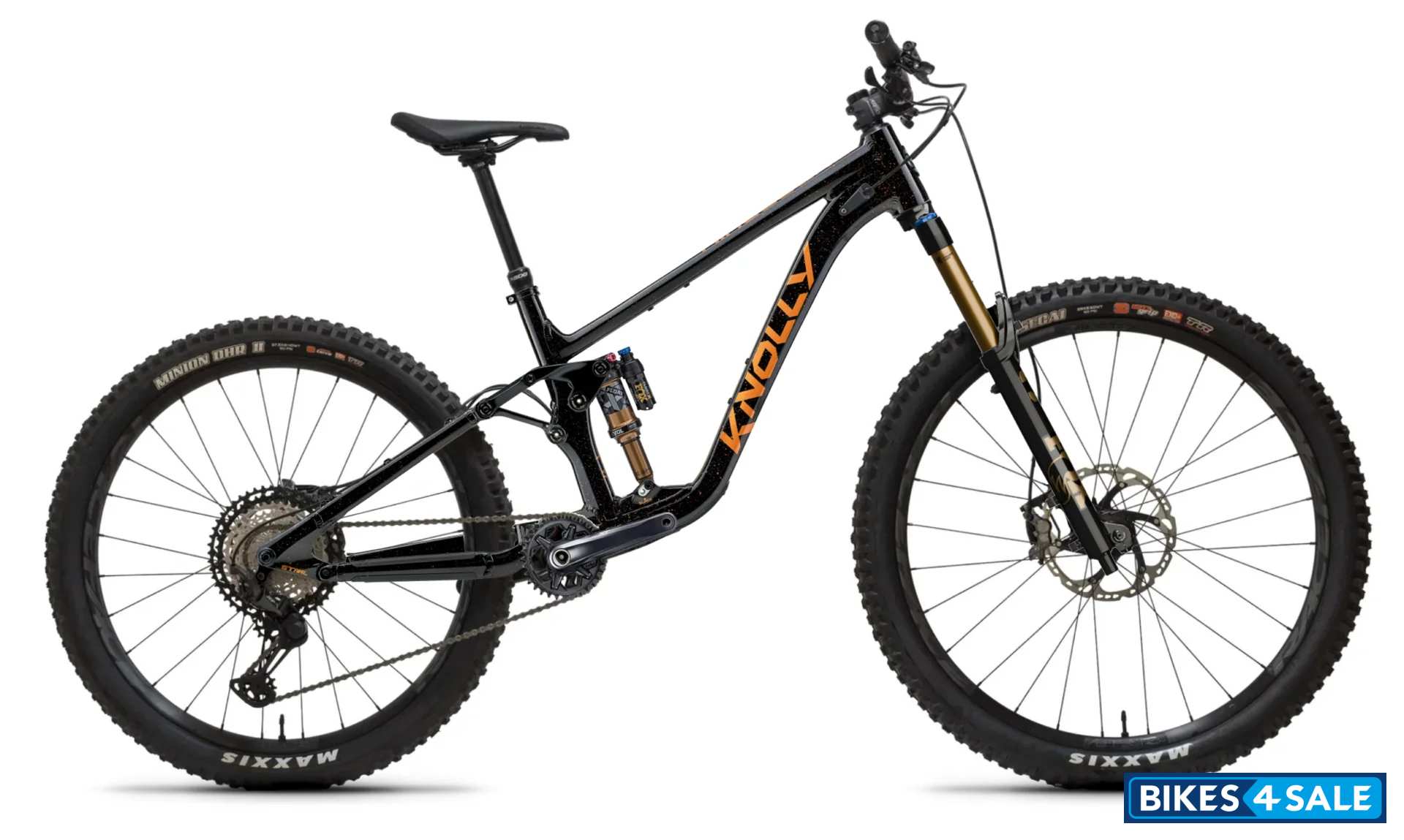 Knolly Endorphin MX 150 XT Di2 Black with Copper Splatter