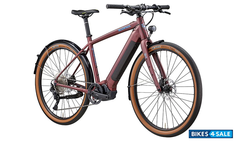 Kona Dew-E DL Satin Metallic Mauve w/ Blue-Gray Decals