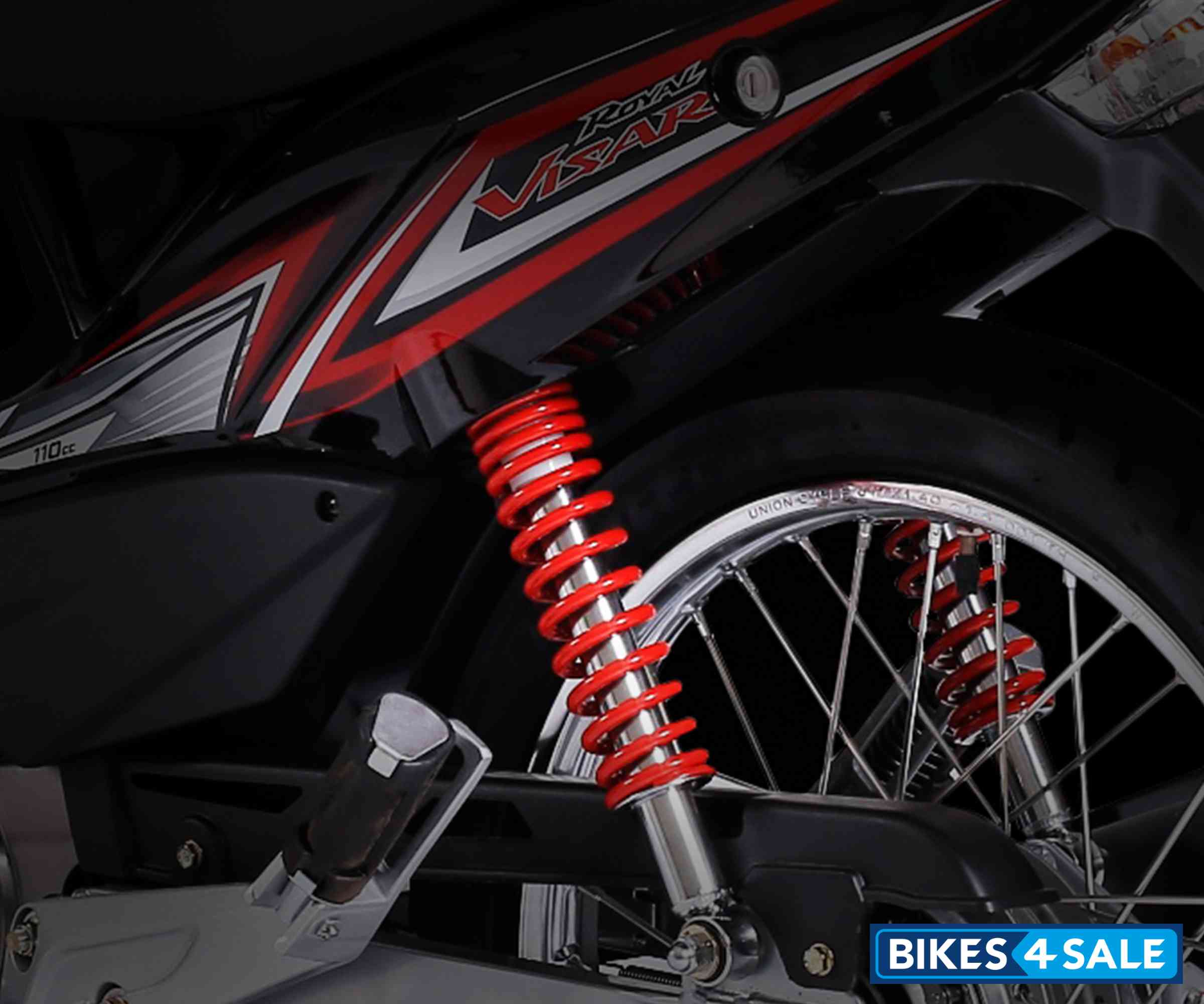 KYMCO Visa R 110 Alloy Double Rear Suspension