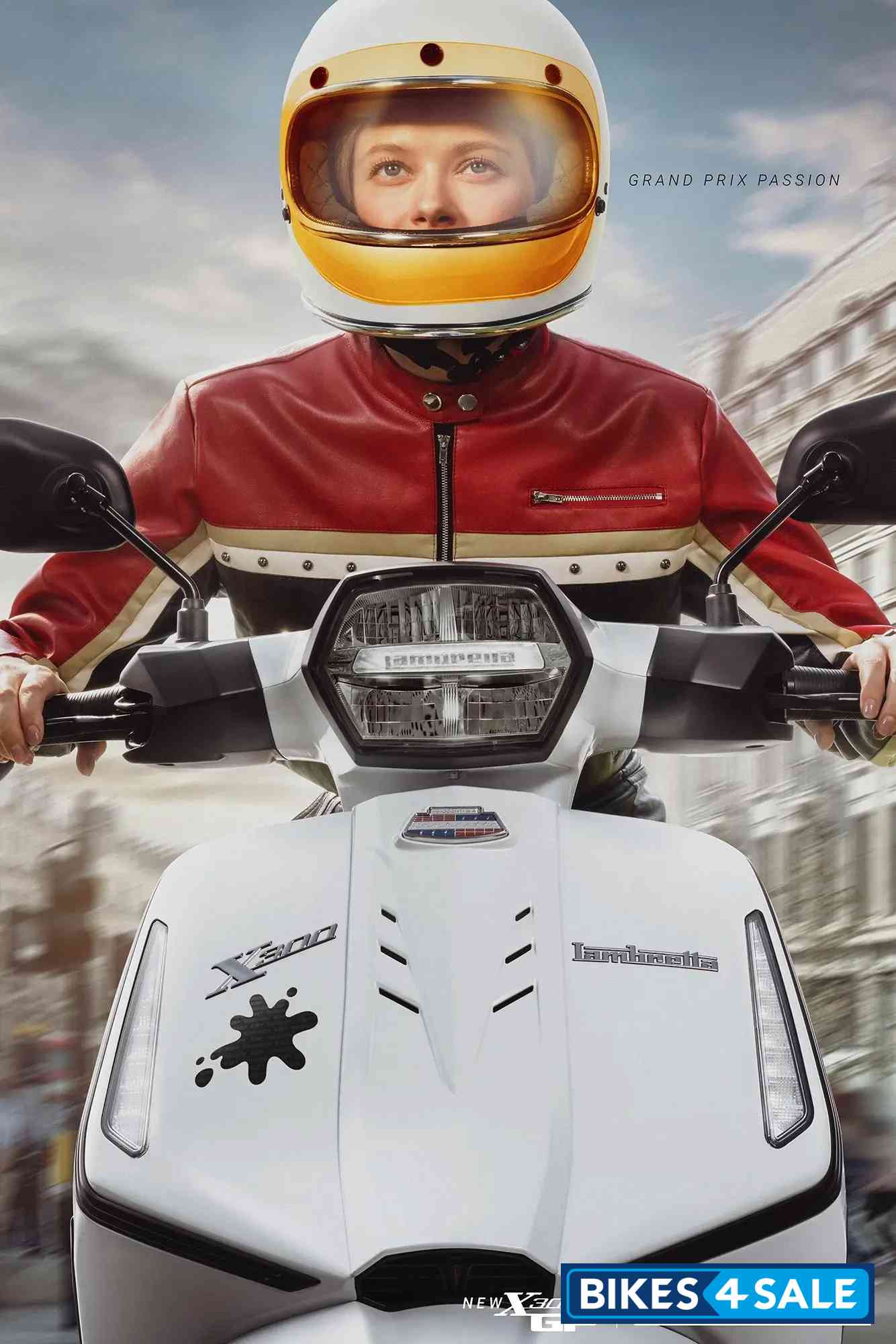 Lambretta X 300 GP 2025 LED headlights