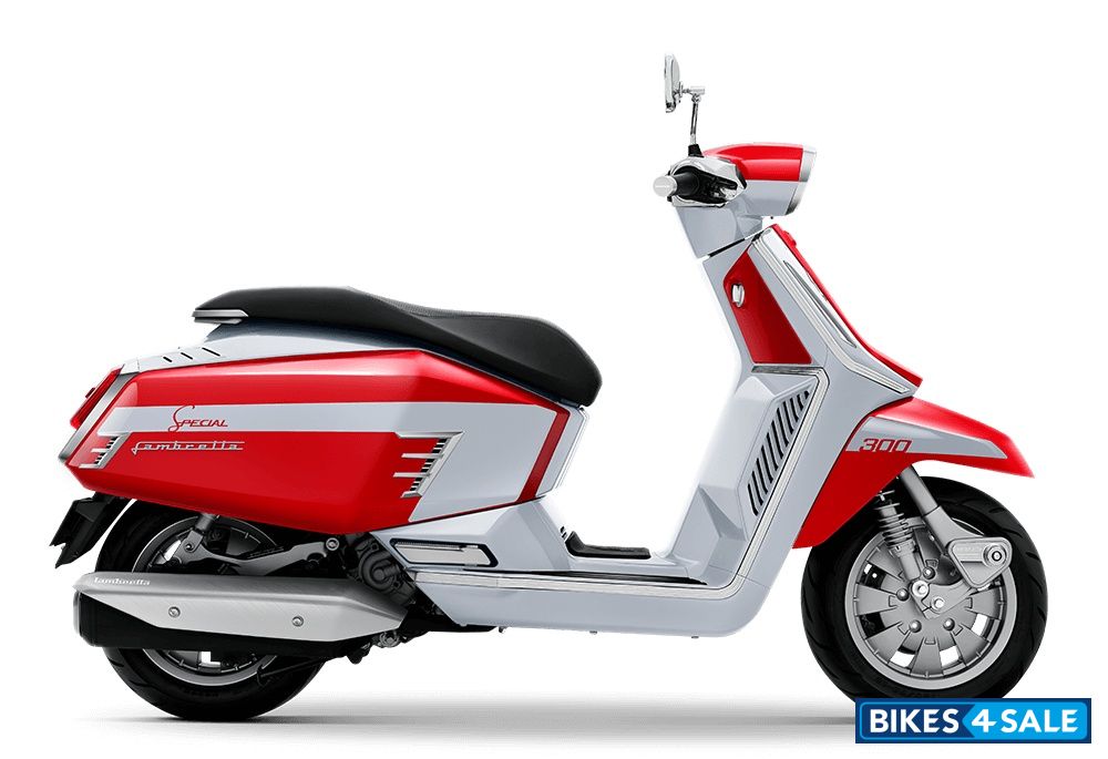 Lambretta X300 Special Red Amaro/White