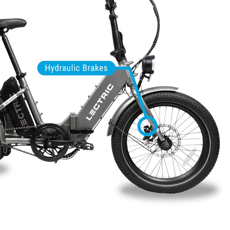 Lectric XP Trike - Hydraulic Brakes