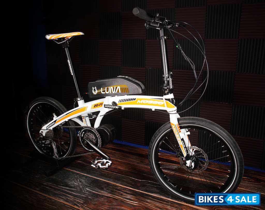 Luna Folding Ebike Orange