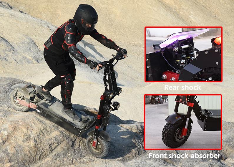 Mankeel X7 Off-Road Electric Scooter - Suspension