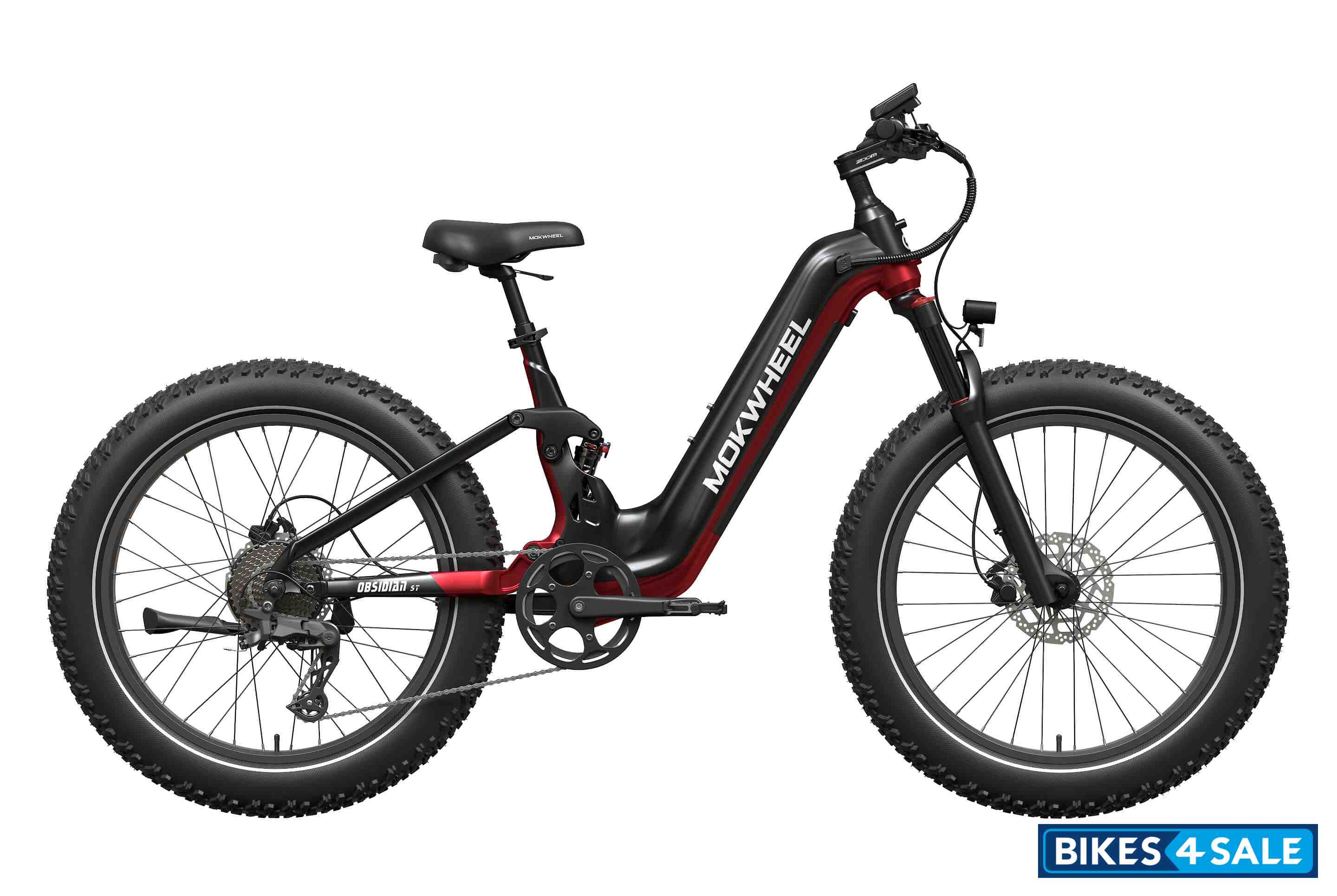 Mokwheel Obsidian ST 2.0 Black and Red