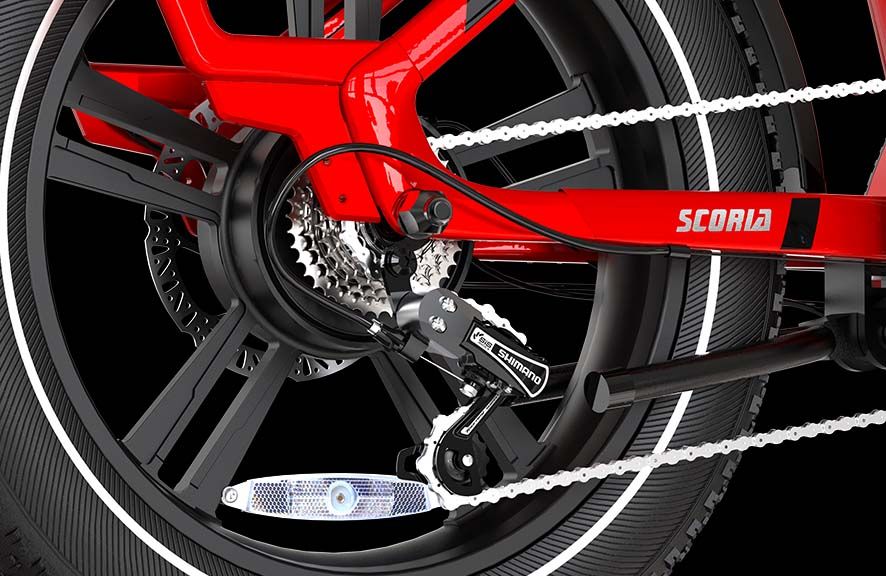 Mokwheel Scoria Shimano 7-Derailleur