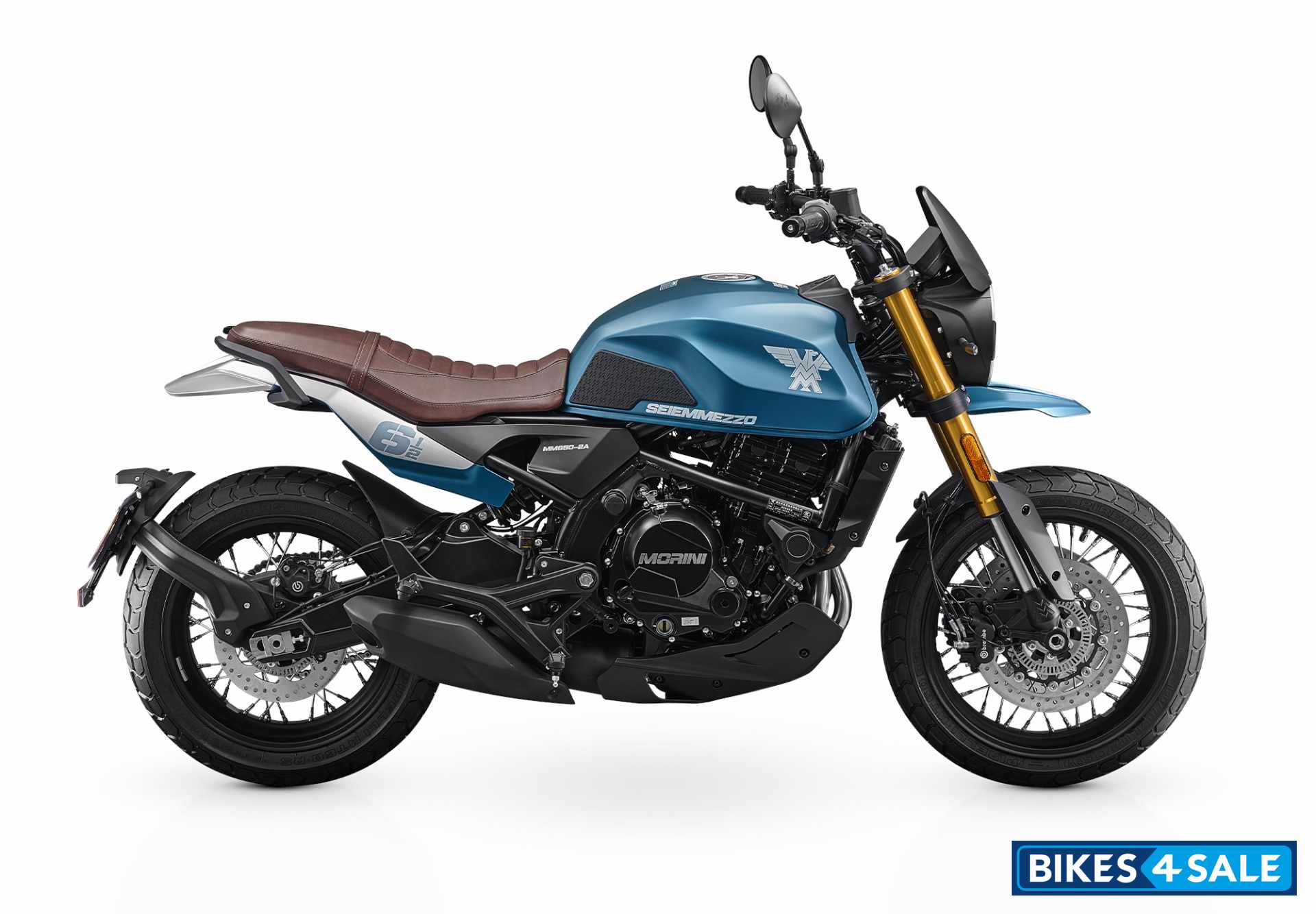 Moto Morini Seiemmezzo SCR Blue Storm