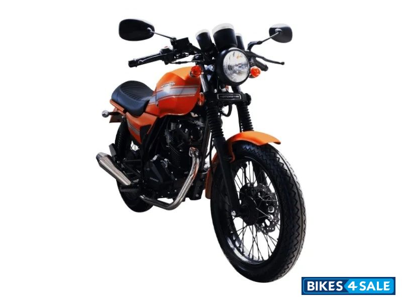 Motorstar Cafe 150 Matte Orange