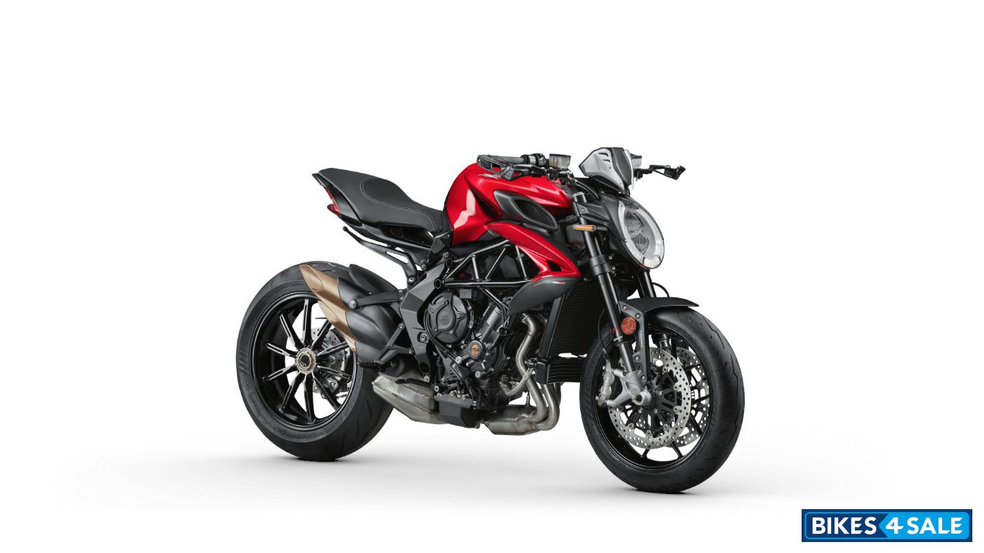 MV Agusta Dragster R Rosso Follia Metalizzato/Nero Carbon Metalizzato