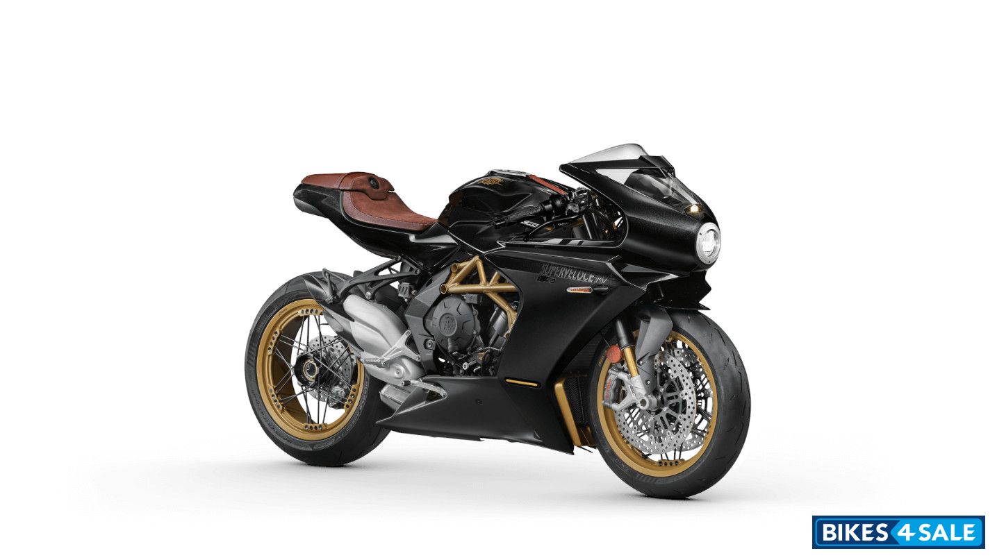 MV Agusta Superveloce S Nero Carbon Metalizzato Oro Opaco