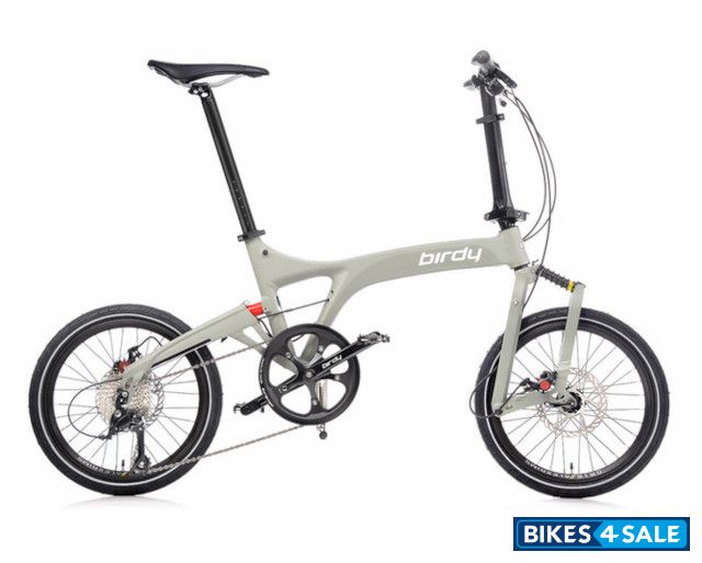 New Birdy Standard 9 Speed Folding Bike Slate Grey 