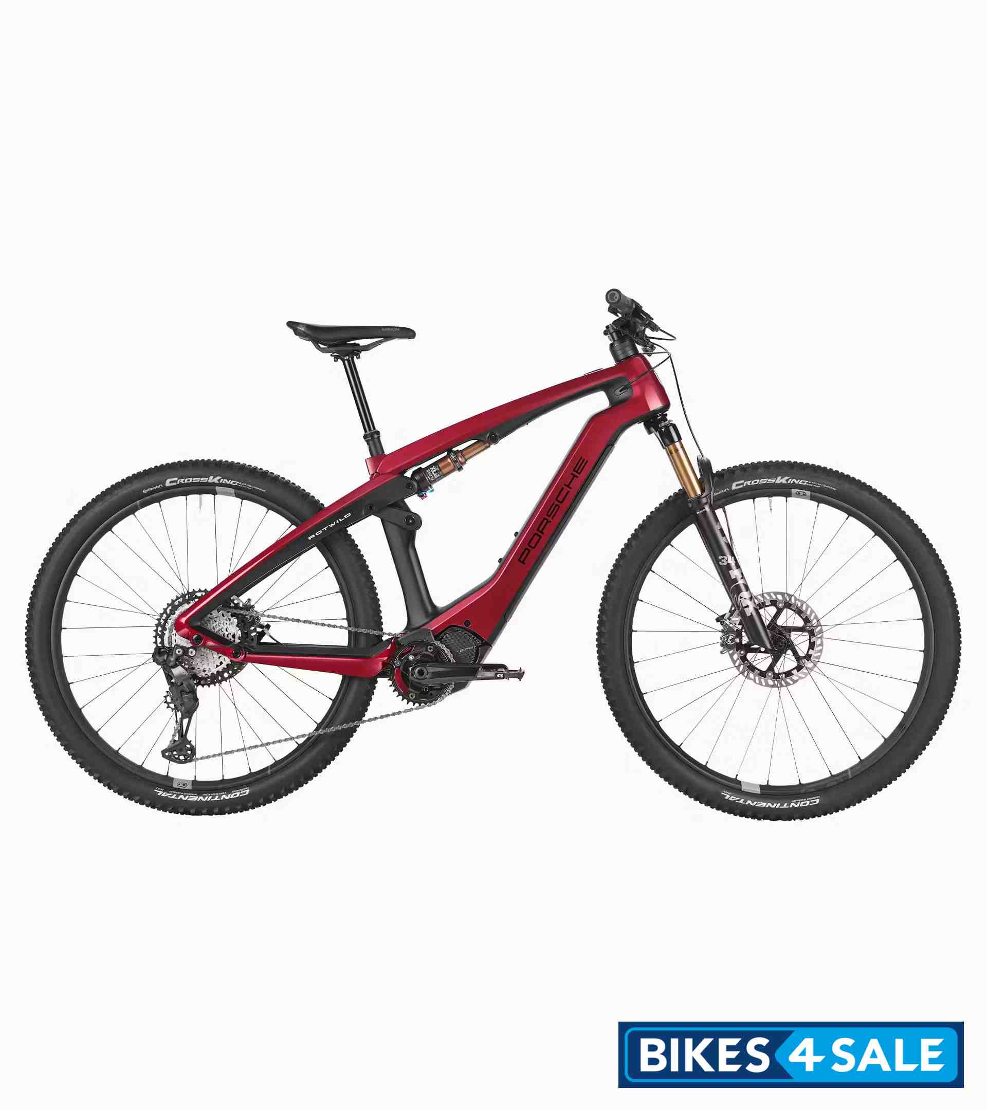 Porsche eBike Cross Performance EXC 2nd Gen Carmine Red