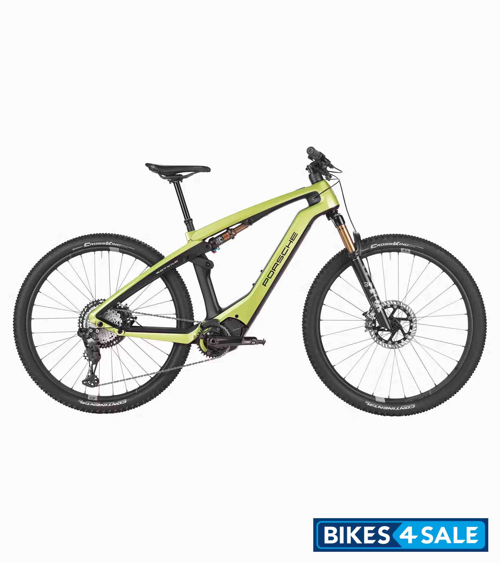 Porsche eBike Cross Performance EXC 2nd Gen Cartagena Yellow Metallic