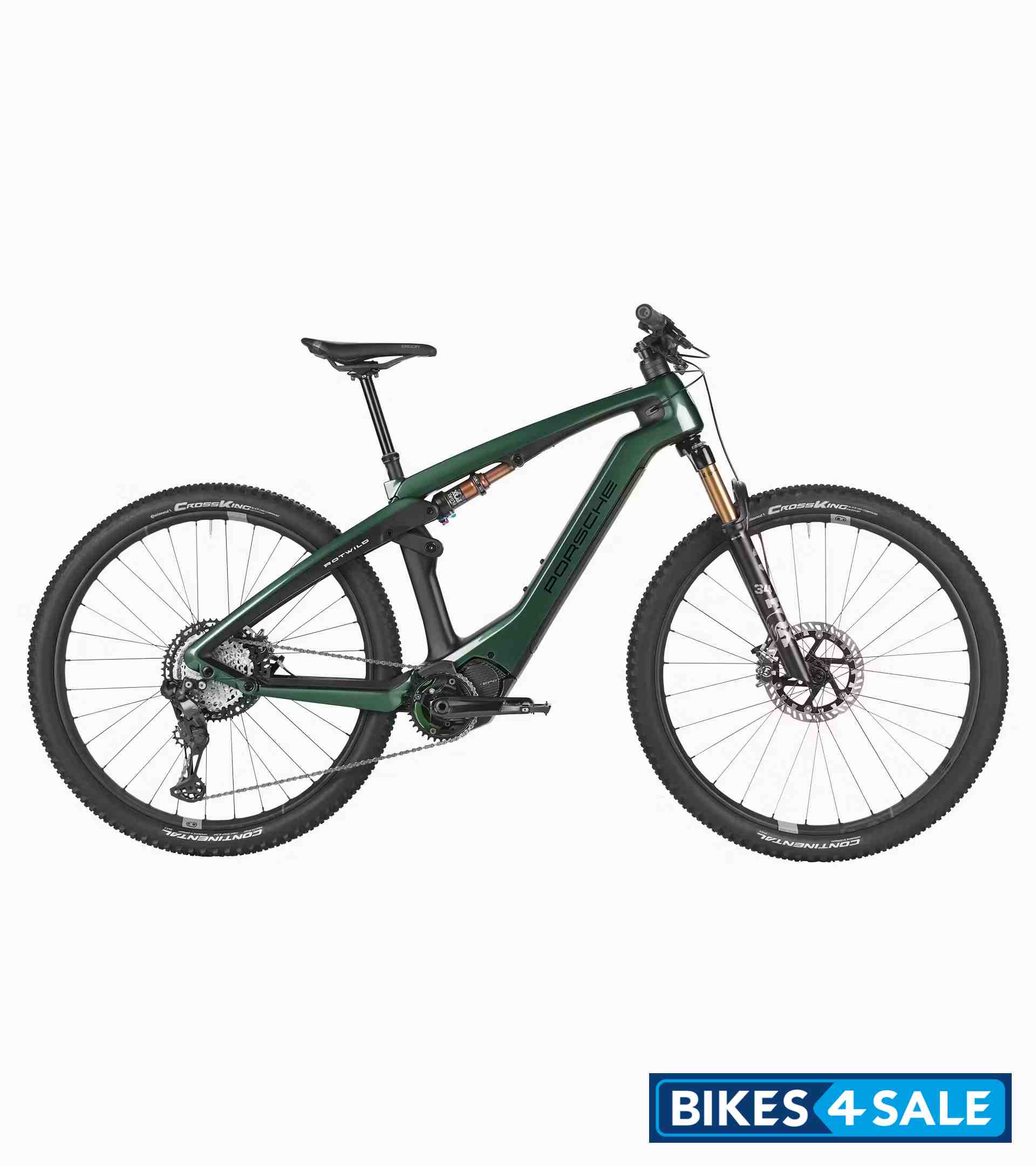 Porsche eBike Cross Performance EXC 2nd Gen Oak Green Metallic Neo