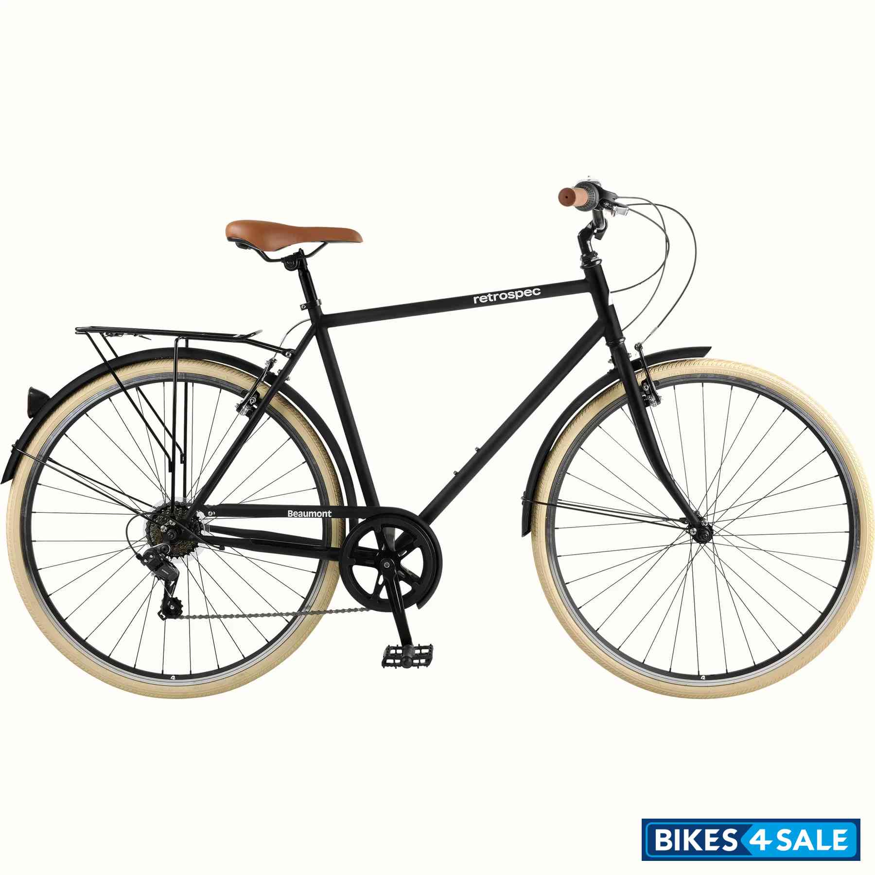 Retrospec Beaumont 7 Speed Matte Black