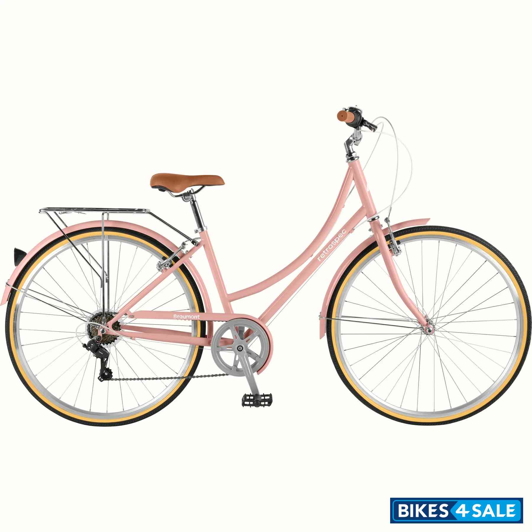 Retrospec Beaumont Step Through 7 Speed Mauve