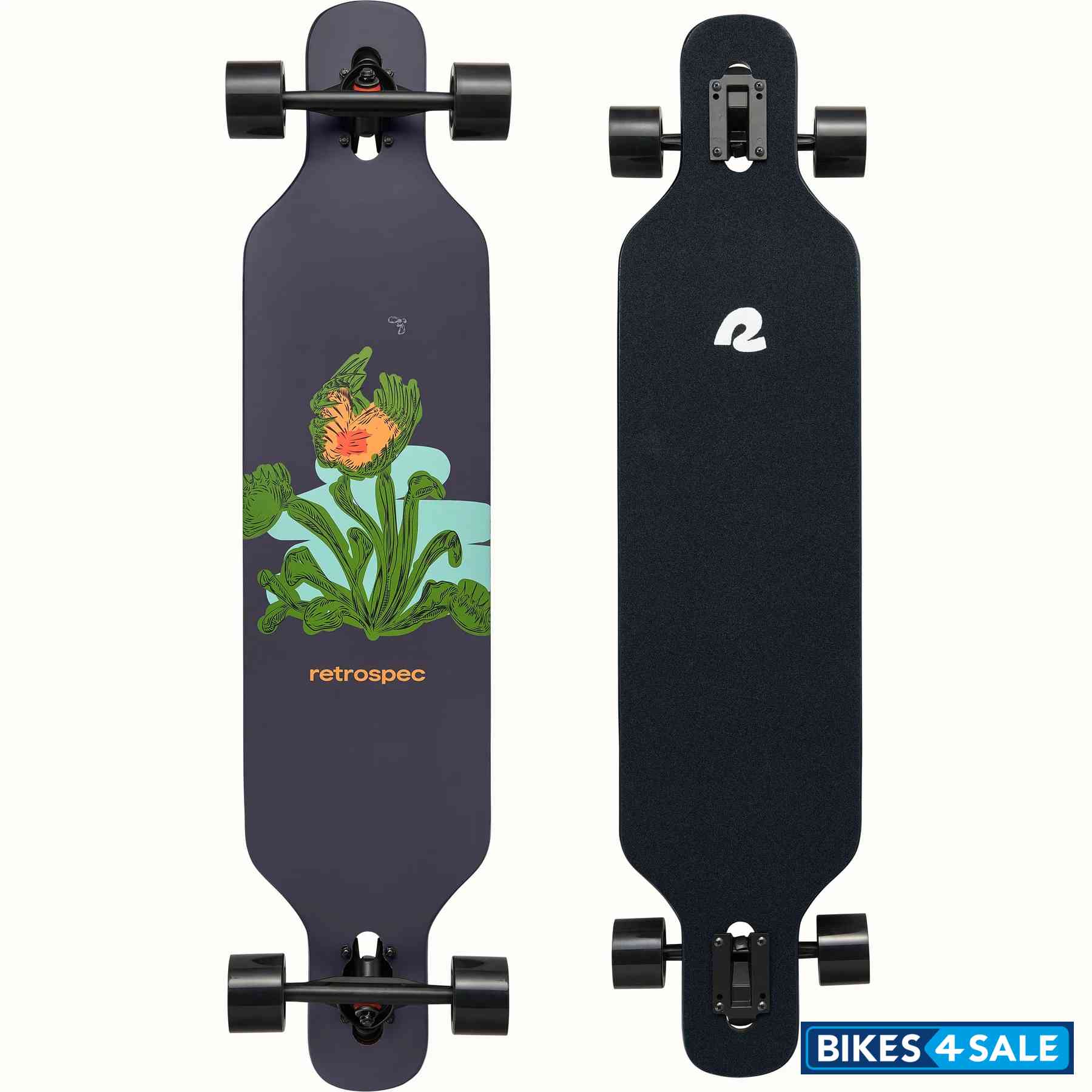 Retrospec Rift 41 Drop Through Longboard Flytrap