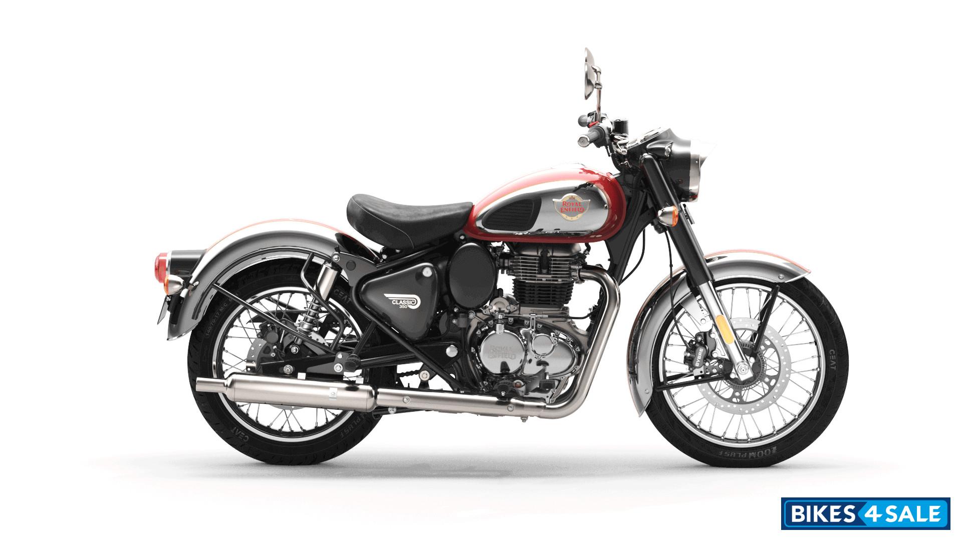 Royal Enfield Classic 350 Chrome Red
