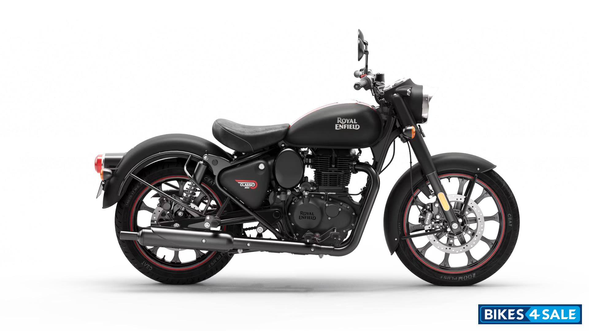 Royal Enfield Classic 350 Dark Stealth Black