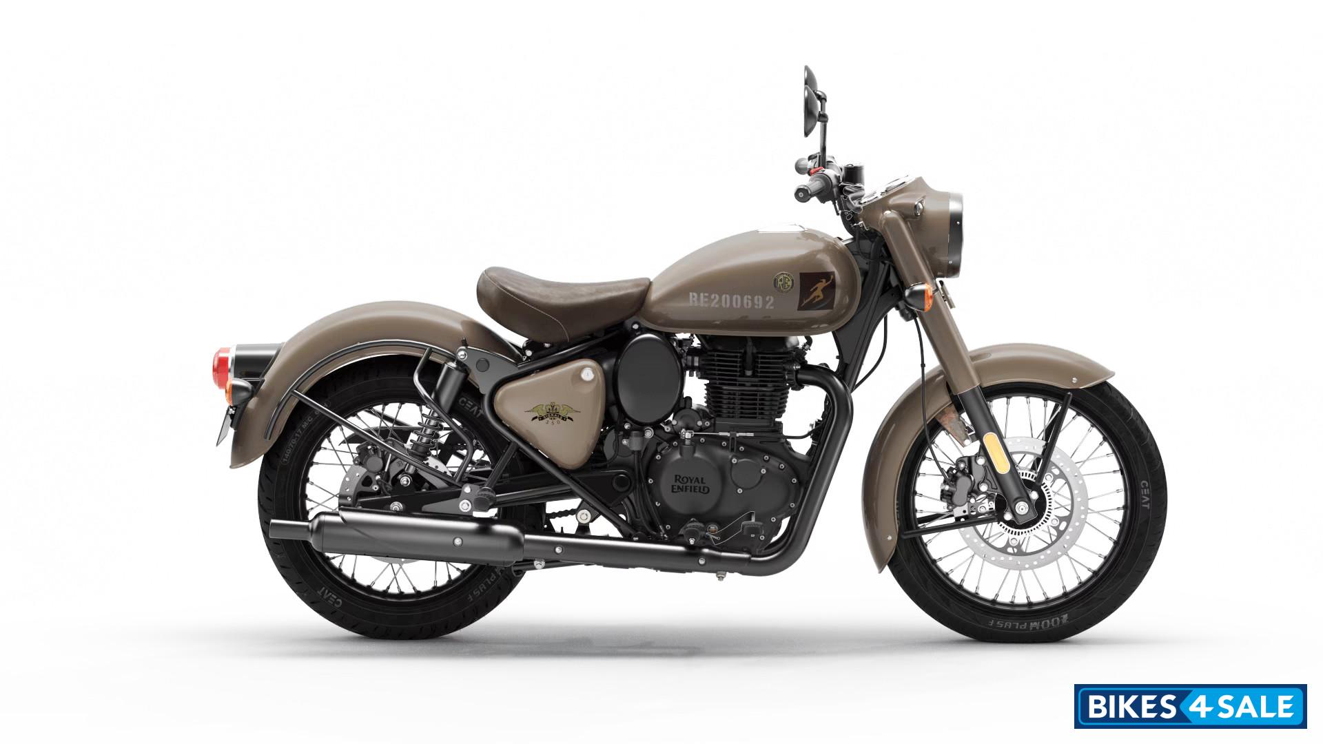 Royal Enfield Classic 350 Signals Desert Sand