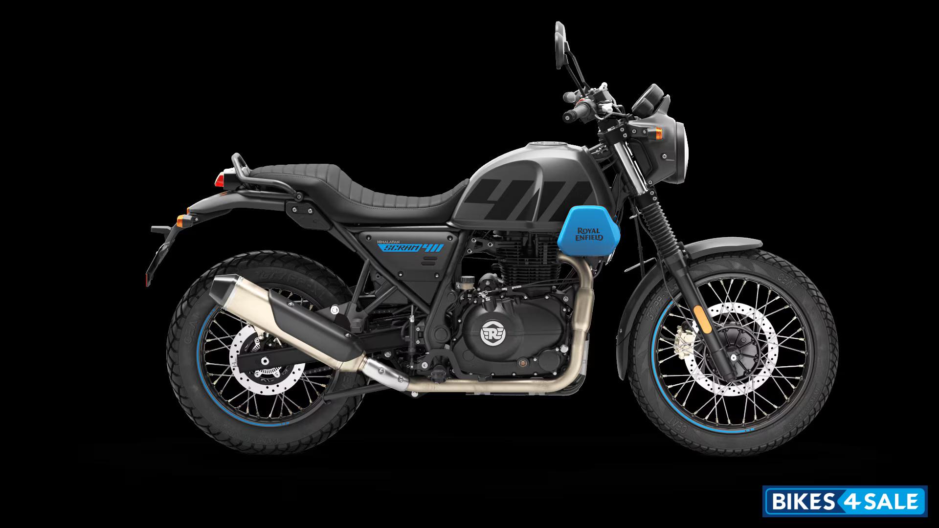 Royal Enfield Scram 411 Graphite Blue