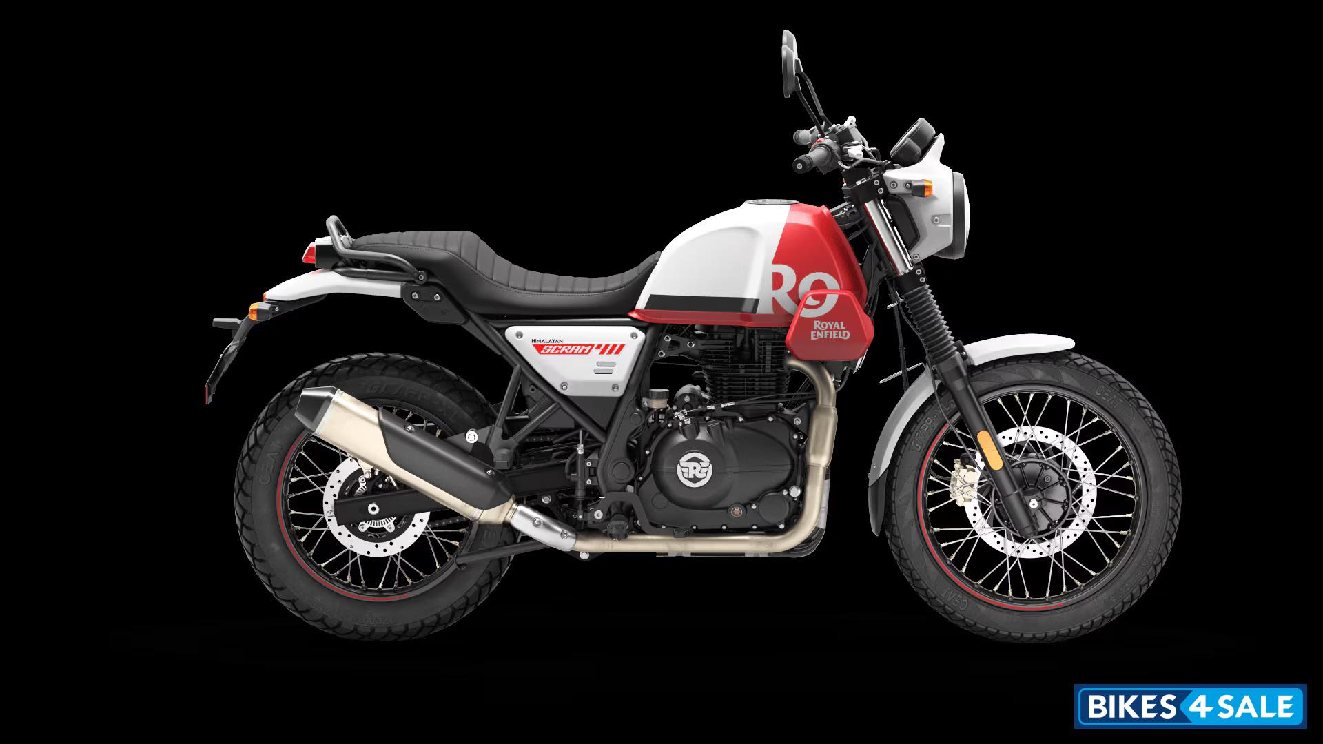 Royal Enfield Scram 411 White Flame
