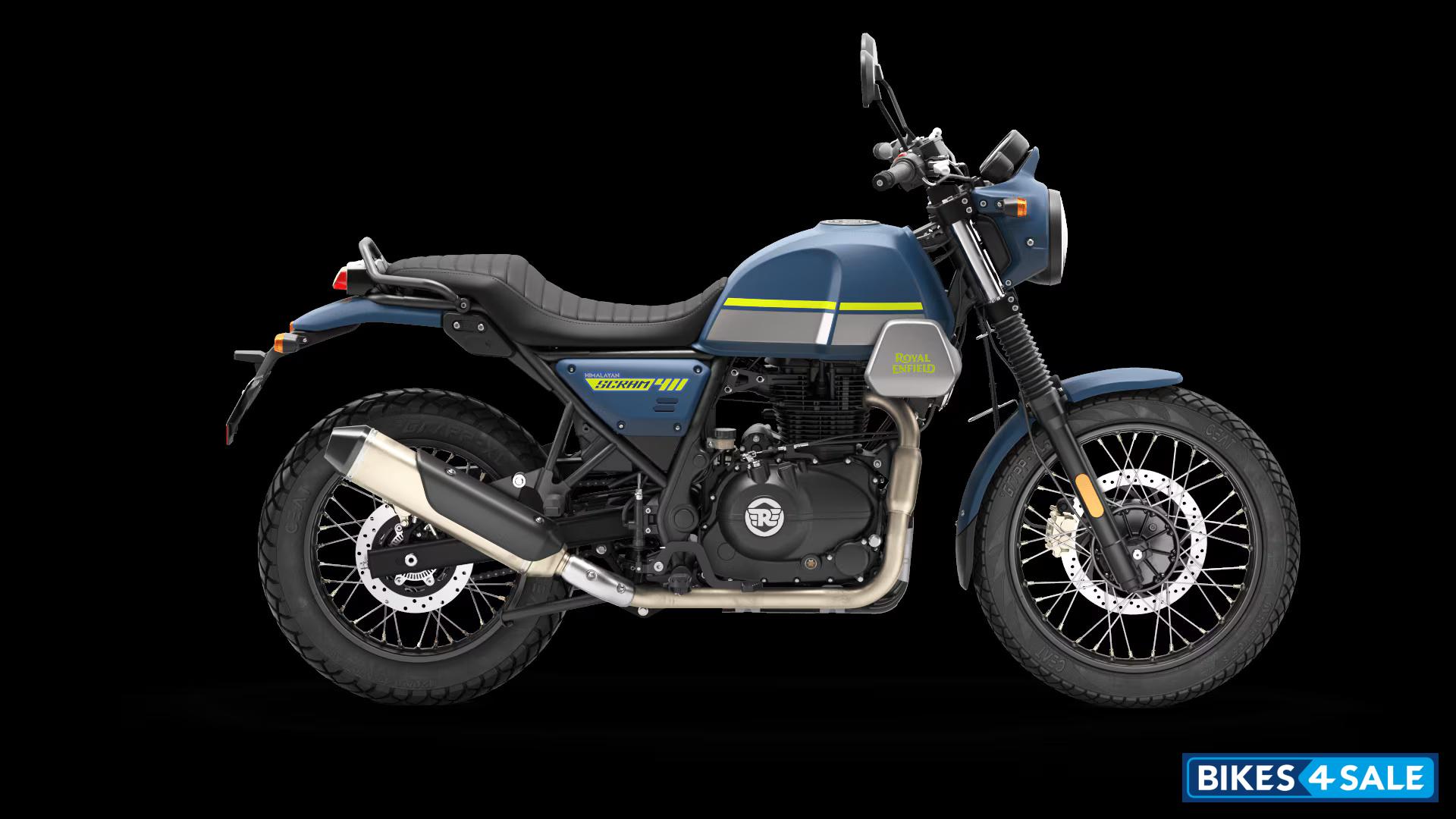 Royal Enfield Scram 411 Skyline Blue