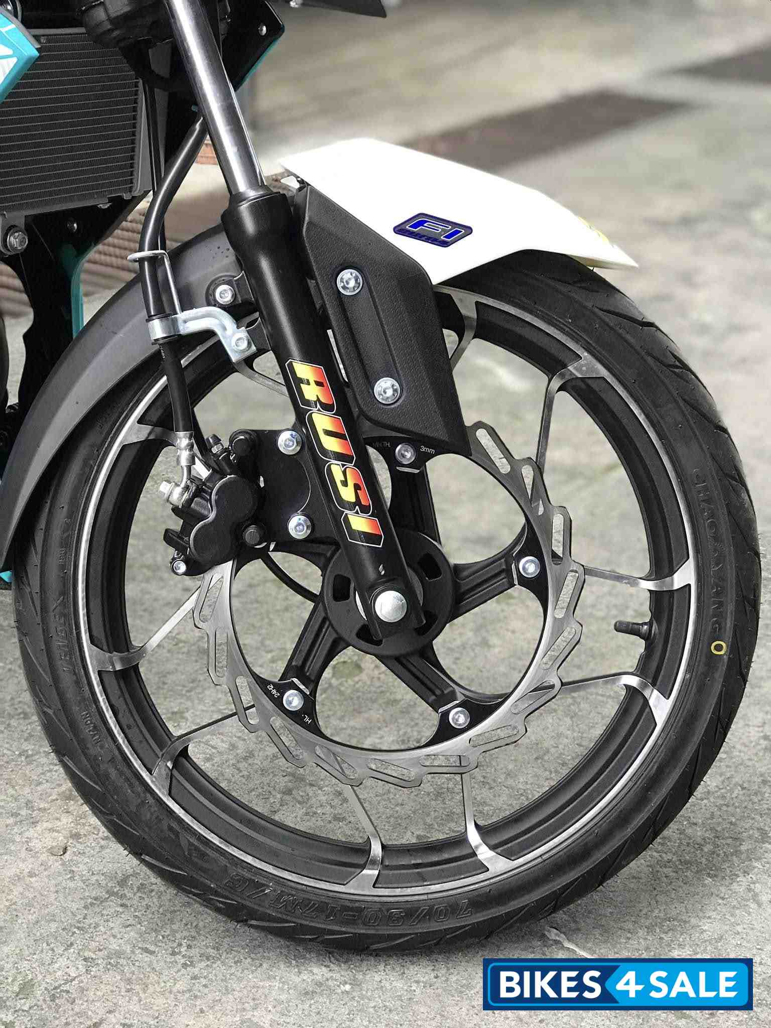 Rusi Flame 150X Hydraulic Disc Brakes