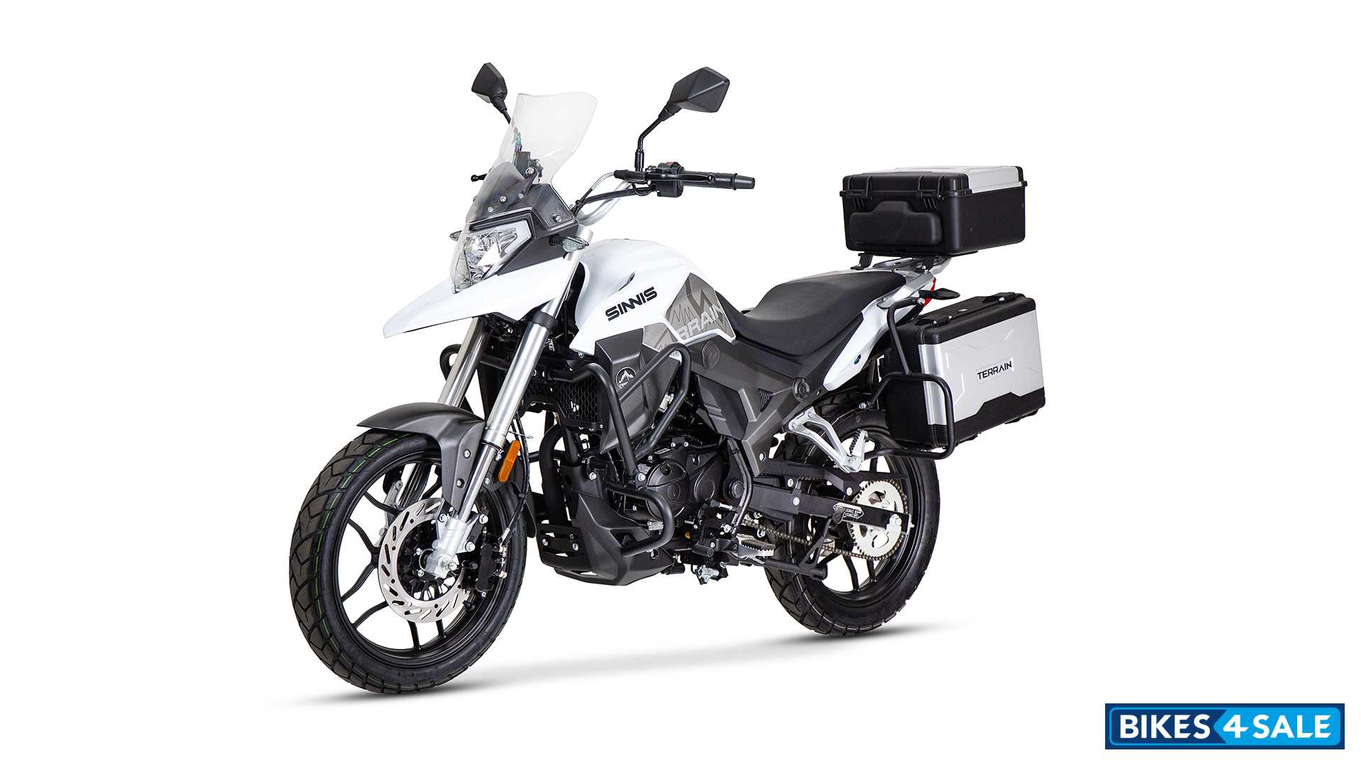 Sinnis T125 Arctic White